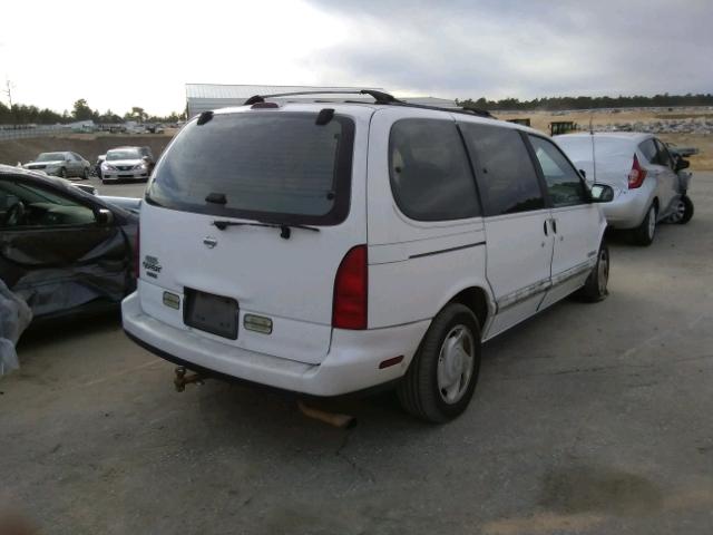 4N2DN11W2RD826993 - 1994 NISSAN QUEST XE WHITE photo 4