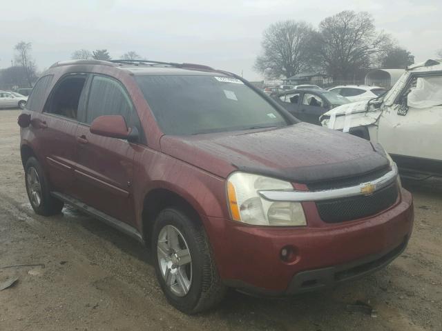 2CNDL73FX76237917 - 2007 CHEVROLET EQUINOX LT BURGUNDY photo 1