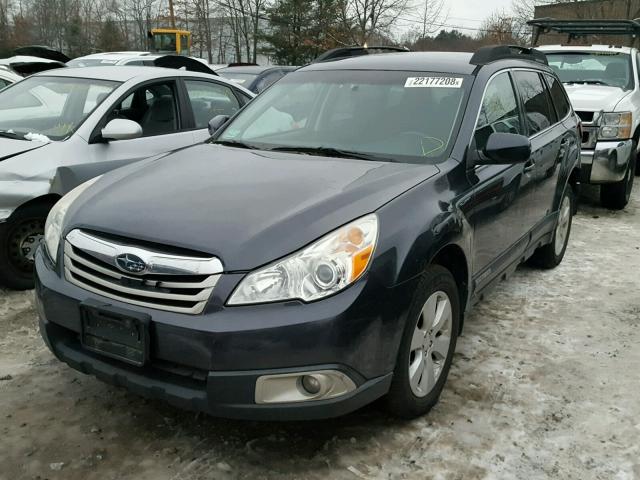 4S4BRBCC0B3422394 - 2011 SUBARU OUTBACK 2. BLUE photo 2