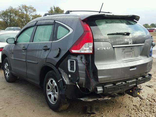 3CZRM3H31DG705851 - 2013 HONDA CR-V LX GRAY photo 3