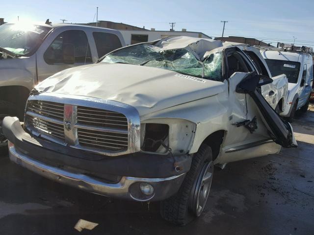 1D7HU18287J612881 - 2007 DODGE RAM 1500 S WHITE photo 2