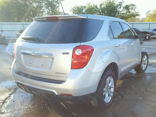 2GNALLEK7F1174451 - 2015 CHEVROLET EQUINOX L SILVER photo 4