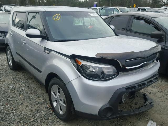 KNDJN2A28E7700610 - 2014 KIA SOUL GRAY photo 1