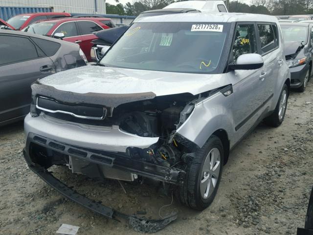 KNDJN2A28E7700610 - 2014 KIA SOUL GRAY photo 2