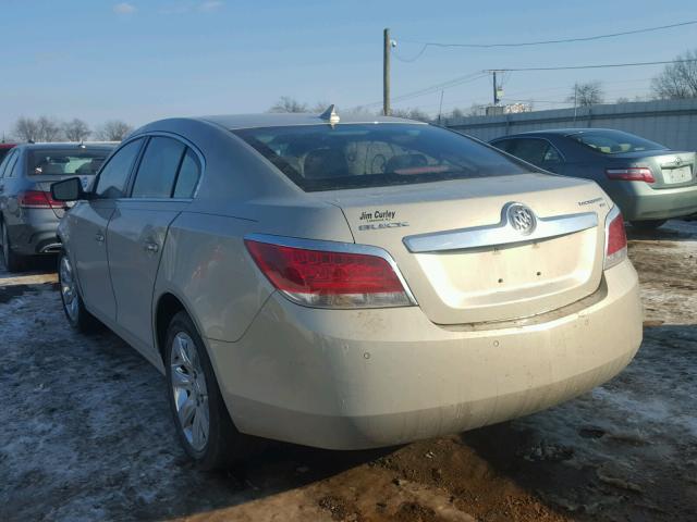 1G4GC5ED4BF145634 - 2011 BUICK LACROSSE C BEIGE photo 3