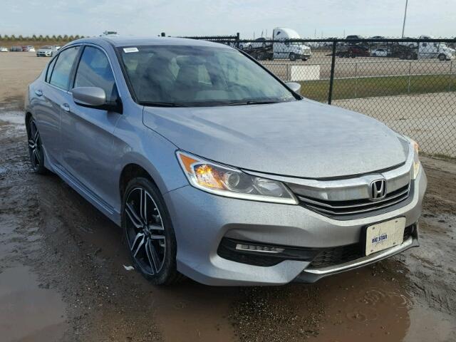 1HGCR2F53HA239664 - 2017 HONDA ACCORD SPO SILVER photo 1