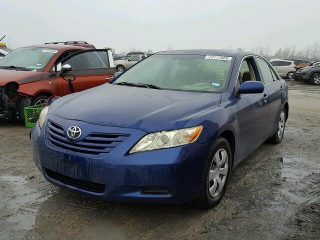 4T1BE46K37U112803 - 2007 TOYOTA CAMRY NEW BLUE photo 2