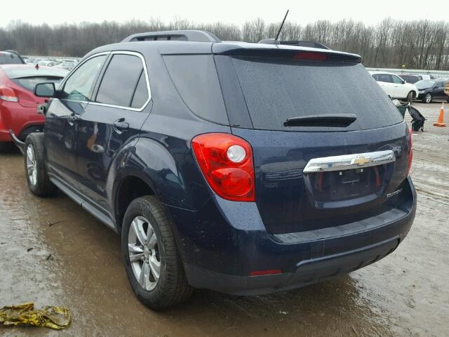 2GNALBEK7F1160673 - 2015 CHEVROLET EQUINOX LT BLUE photo 3