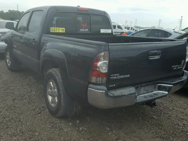 3TMJU4GN3AM098926 - 2010 TOYOTA TACOMA DOU BLACK photo 3