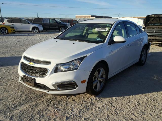 1G1PF5SB2G7117016 - 2016 CHEVROLET CRUZE LIMI WHITE photo 2