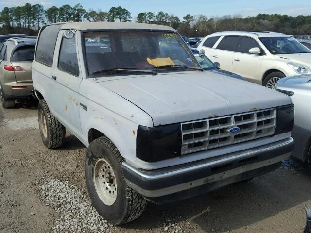 1FMCU12T4KUB28098 - 1989 FORD BRONCO II GRAY photo 1