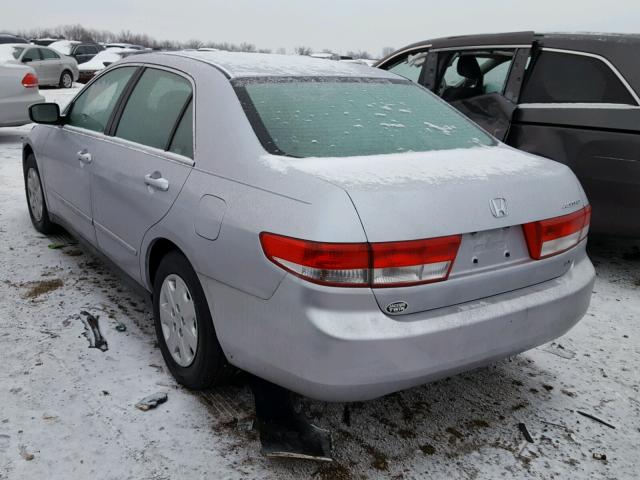 1HGCM56314A105566 - 2004 HONDA ACCORD LX SILVER photo 3