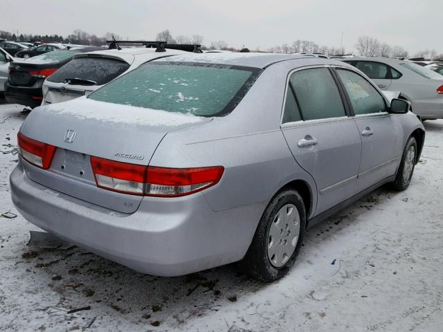 1HGCM56314A105566 - 2004 HONDA ACCORD LX SILVER photo 4