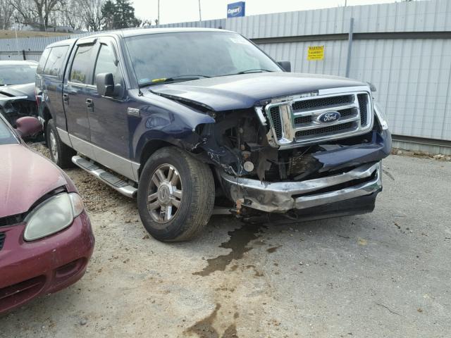 1FTPW14V98KC51009 - 2008 FORD F150 SUPER BLUE photo 1