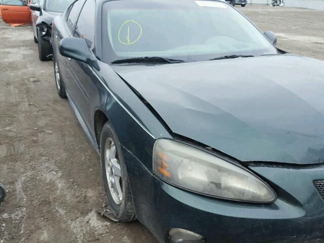 2G2WS542X41259400 - 2004 PONTIAC GRAND PRIX Yaşıl foto 1