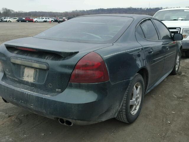 2G2WS542X41259400 - 2004 PONTIAC GRAND PRIX Yaşıl foto 4