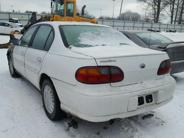 1G1ND52J13M705957 - 2003 CHEVROLET MALIBU SILVER photo 3