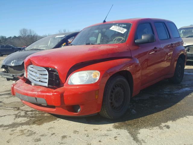 3GNBAADB9AS551200 - 2010 CHEVROLET HHR LS RED photo 2