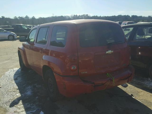 3GNBAADB9AS551200 - 2010 CHEVROLET HHR LS RED photo 3