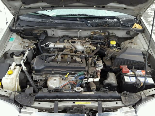 3N1CB51DX2L622507 - 2002 NISSAN SENTRA XE BEIGE photo 7