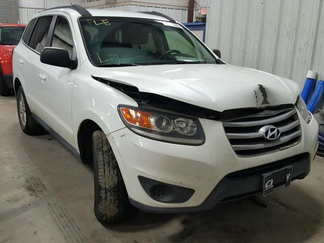 5XYZG4AG9CG097395 - 2012 HYUNDAI SANTA FE G WHITE photo 1