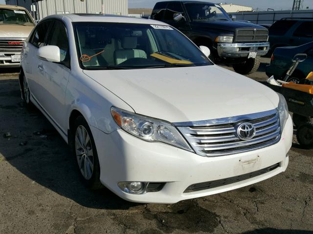 4T1BK3DB4BU429584 - 2011 TOYOTA AVALON BAS WHITE photo 1