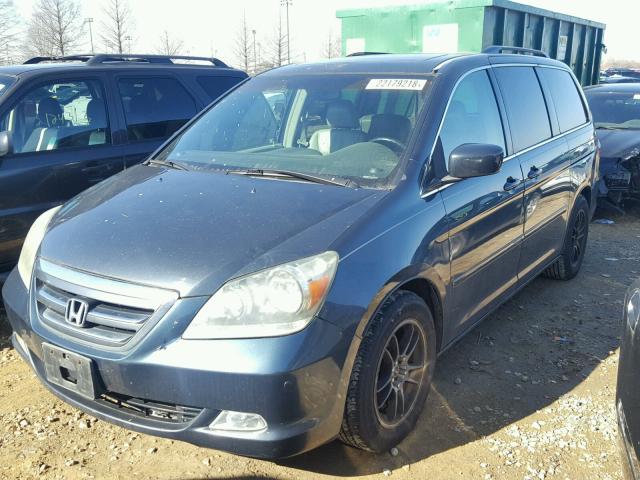 5FNRL38865B005707 - 2005 HONDA ODYSSEY TO CHARCOAL photo 2