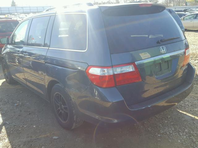 5FNRL38865B005707 - 2005 HONDA ODYSSEY TO CHARCOAL photo 3