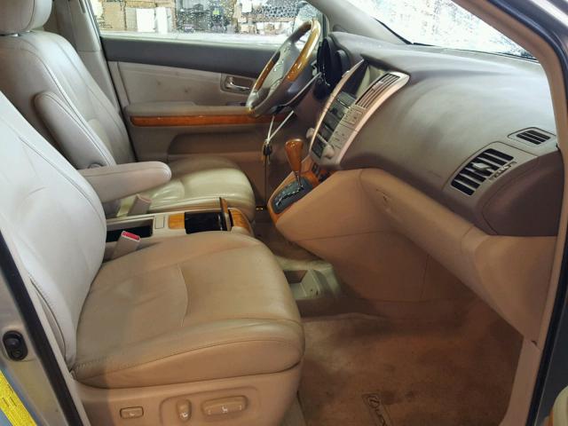 2T2GK31U17C026615 - 2007 LEXUS RX 350 BEIGE photo 5