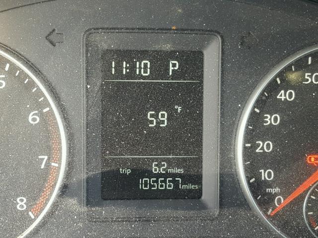 3VWJX7AJ4AM004029 - 2010 VOLKSWAGEN JETTA S 石墨色 照片 8