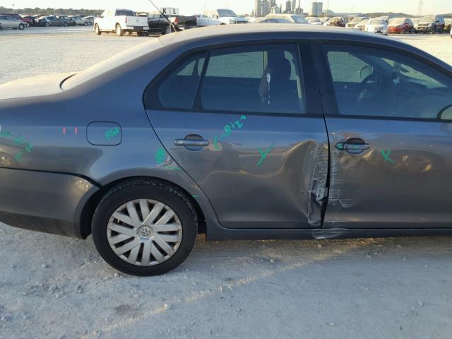 3VWJX7AJ4AM004029 - 2010 VOLKSWAGEN JETTA S 石墨色 照片 9