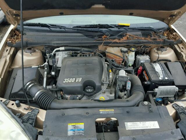 1G1ZT52825F262467 - 2005 CHEVROLET MALIBU LS GOLD photo 7