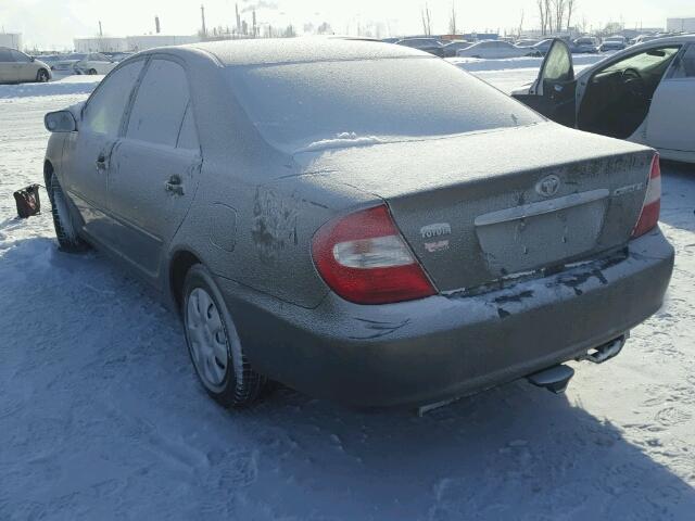 4T1BE32K44U872430 - 2004 TOYOTA CAMRY LE GRAY photo 3