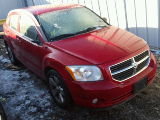 1C3CDWDA5CD527525 - 2012 DODGE CALIBER SX RED photo 1