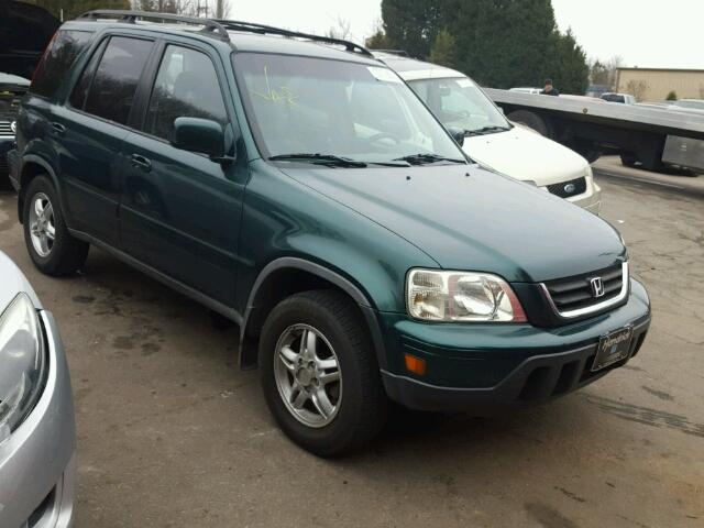 JHLRD18741C053497 - 2001 HONDA CR-V SE GREEN photo 1