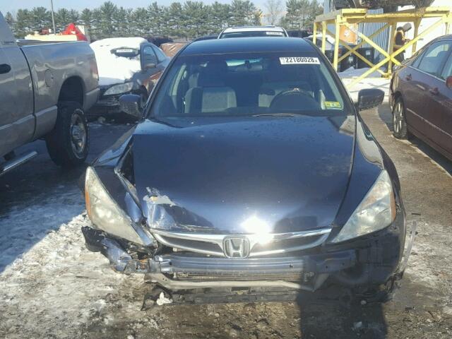 1HGCM56407A047642 - 2007 HONDA ACCORD LX BLUE photo 9