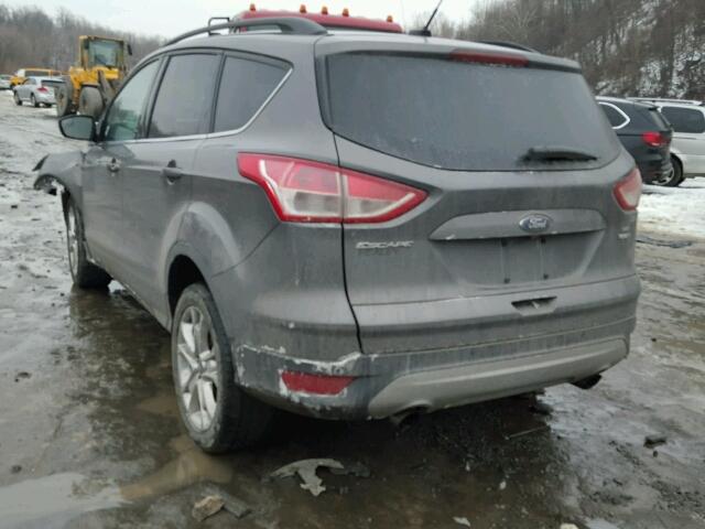 1FMCU9GX4EUA65812 - 2014 FORD ESCAPE SE GRAY photo 3