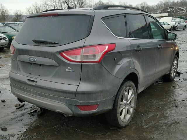 1FMCU9GX4EUA65812 - 2014 FORD ESCAPE SE GRAY photo 4