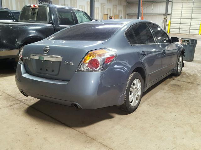 1N4AL2AP7CN505968 - 2012 NISSAN ALTIMA BAS BLUE photo 4