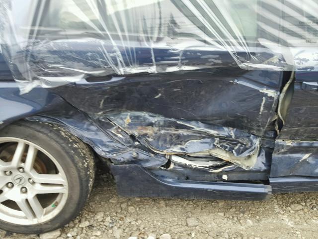 19UUA66298A021589 - 2008 ACURA TL BLUE photo 9