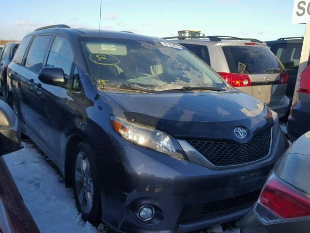 5TDXK3DC3BS059199 - 2011 TOYOTA SIENNA SPO GRAY photo 1