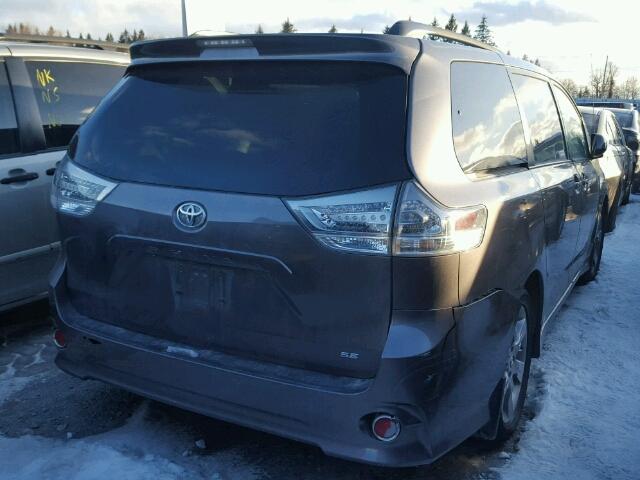 5TDXK3DC3BS059199 - 2011 TOYOTA SIENNA SPO GRAY photo 4