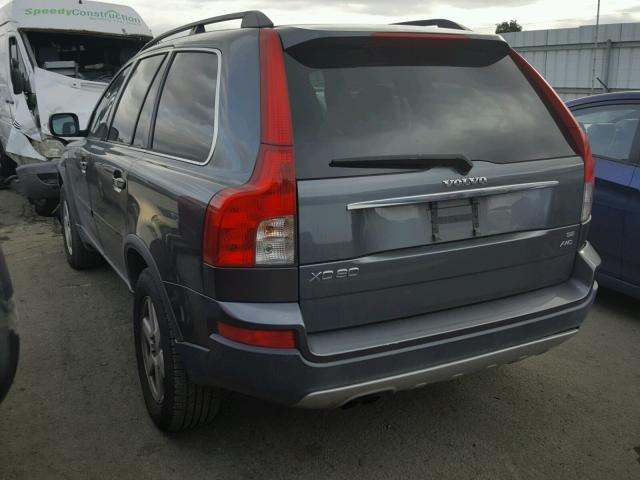 YV4CZ982771377343 - 2007 VOLVO XC90 3.2 GRAY photo 3