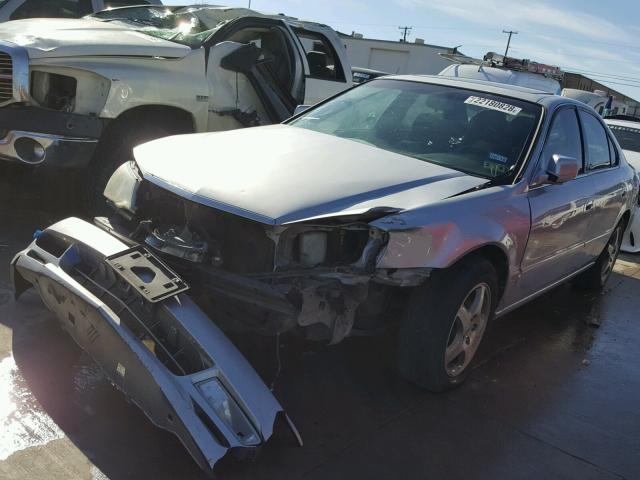 19UUA56663A078306 - 2003 ACURA 3.2TL SILVER photo 2