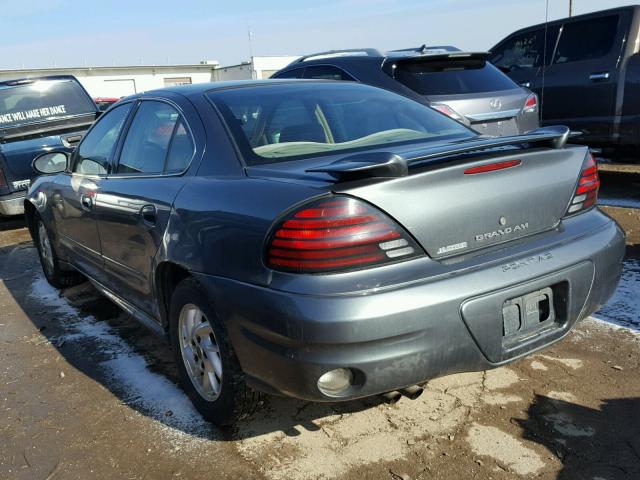 1G2NE52E85M157826 - 2005 PONTIAC GRAND AM S GRAY photo 3