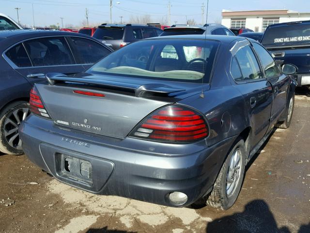 1G2NE52E85M157826 - 2005 PONTIAC GRAND AM S GRAY photo 4