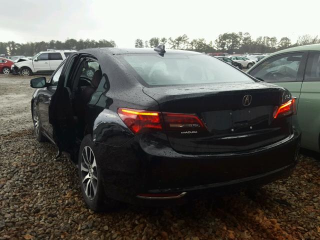 19UUB1F30FA018778 - 2015 ACURA TLX BLACK photo 3