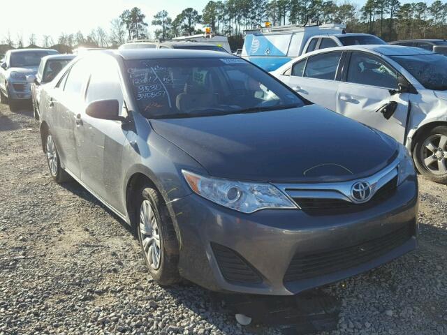 4T4BF1FK7CR227755 - 2012 TOYOTA CAMRY BASE GRAY photo 1