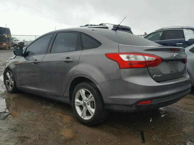 1FADP3F24EL287118 - 2014 FORD FOCUS SE GRAY photo 3