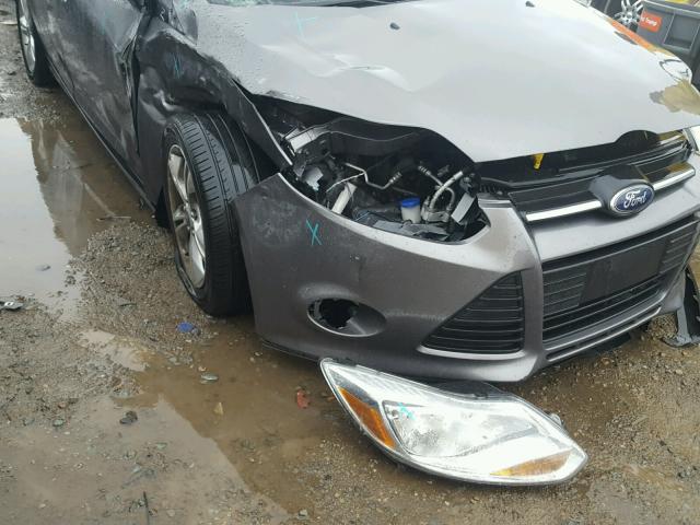 1FADP3F24EL287118 - 2014 FORD FOCUS SE GRAY photo 9